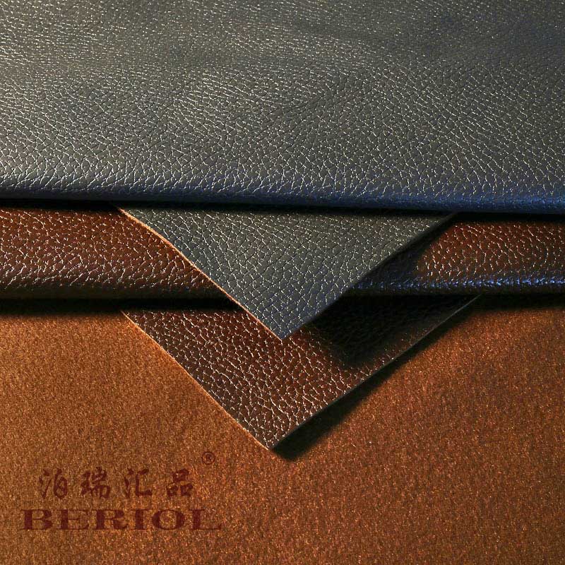 【泊瑞汇品/Beriol】科技皮布科技布PU透气革小荔枝纹