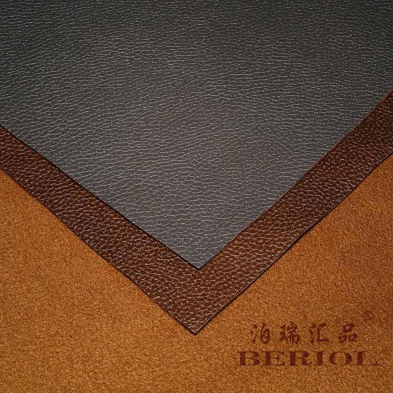 【泊瑞汇品/Beriol】科技皮布科技布PU透气革小荔枝纹
