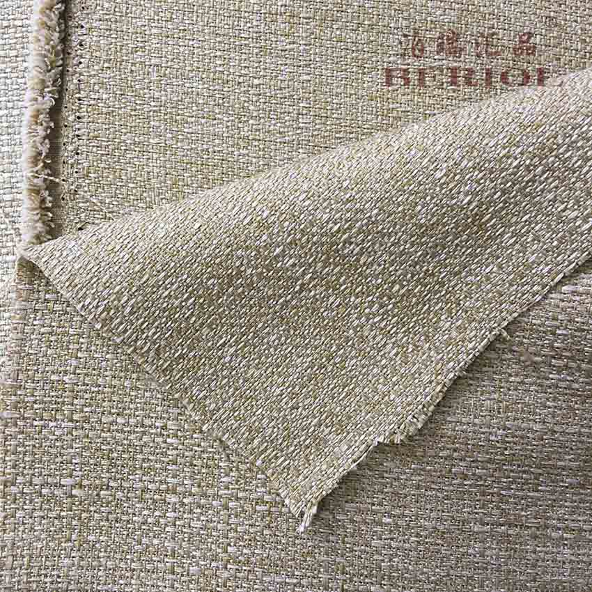 【泊瑞汇品/Beriol】仿麻布双色麻——H8422原版