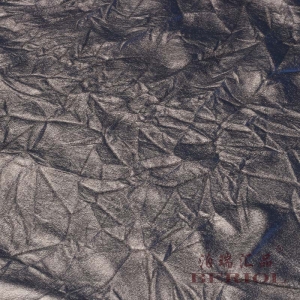 烫金压皱1 【泊瑞汇品/Beriol】麂皮绒——麂皮绒烫金压邹